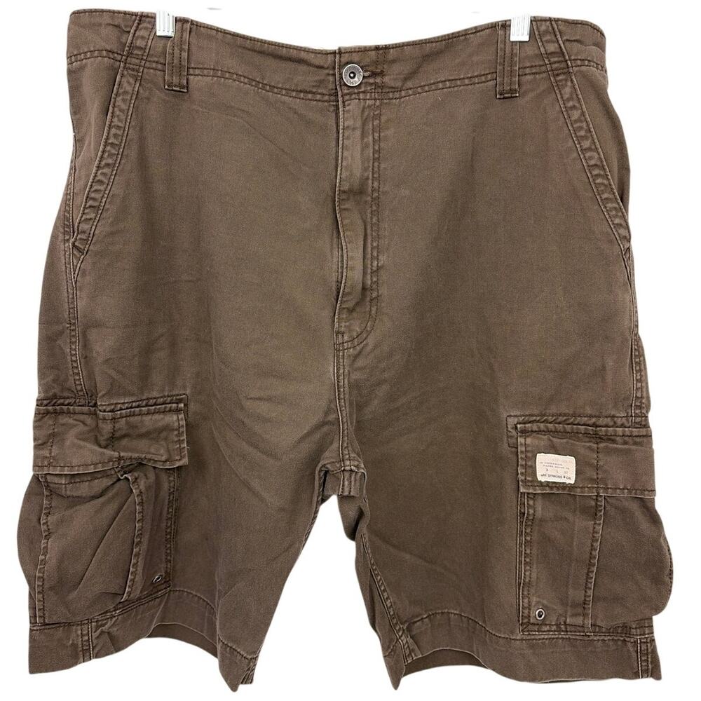 Levi’s Y2K Gorpcore Utility Skater Grunge Relaxed Cargo Cotton Shorts Men's 42